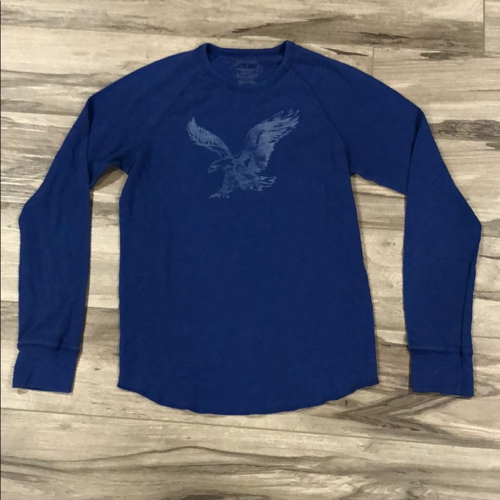 🦅 Mens Medium America Eagle/Long Sleeve T Shirt🦅